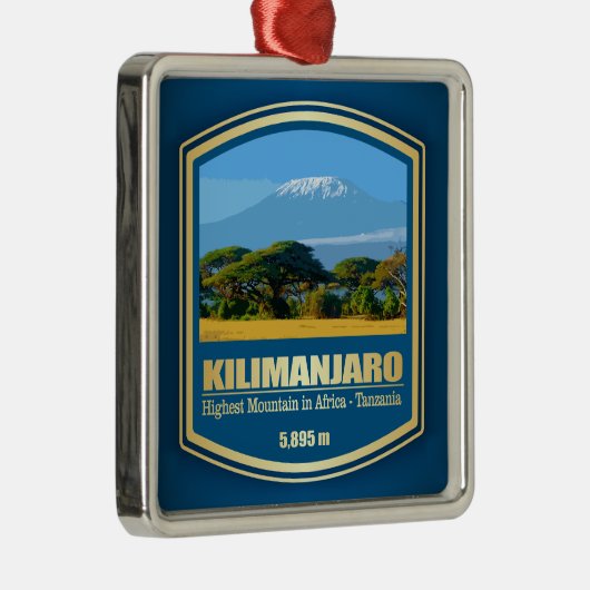 Kilimanjaro (PF) Ornament Aus Metall (Rechts)