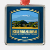 Kilimanjaro (PF) Ornament Aus Metall (Vorne)