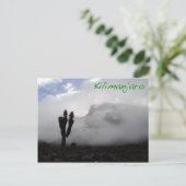 Kilimanjaro Postkarte (Stehend Vorderseite)