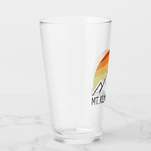 Kilimanjaro Retro Glas (Rechts)