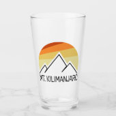 Kilimanjaro Retro Glas (Vorderseite)