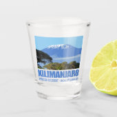 Kilimanjaro Schnapsglas (Vorderseite)