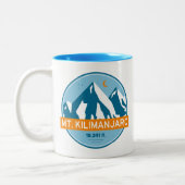 Kilimanjaro Stars Moon Zweifarbige Tasse (Links)