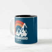 Kilimanjaro Sun Eagle Zweifarbige Tasse (Vorderseite Links)