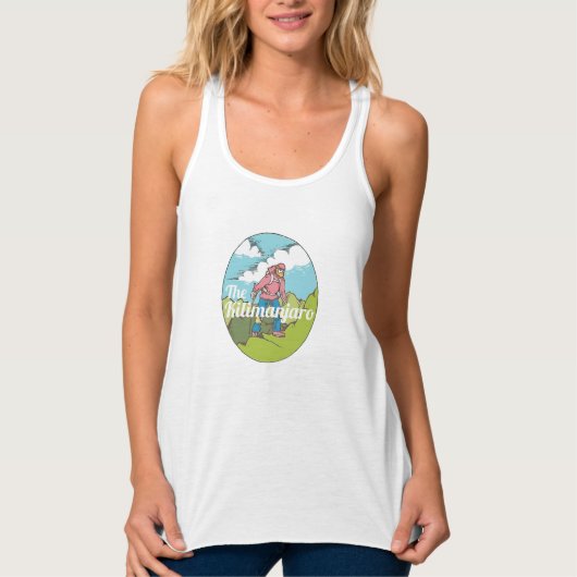 Kilimanjaro Tank Top (Vorderseite)