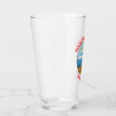 Kilimanjaro Tansania Distressed Circle Glas (Rechts)