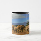 Kilimanjaro und Elefanten Tasse (Zentrum)