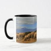 Kilimanjaro und Elefanten Tasse (Links)