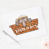 Kiljoy ist hier rechteckiger aufkleber (Umschlag)