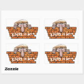 Kiljoy ist hier rechteckiger aufkleber (Blatt)