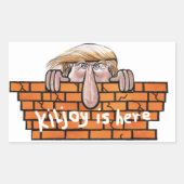 Kiljoy ist hier rechteckiger aufkleber (Vorderseite)