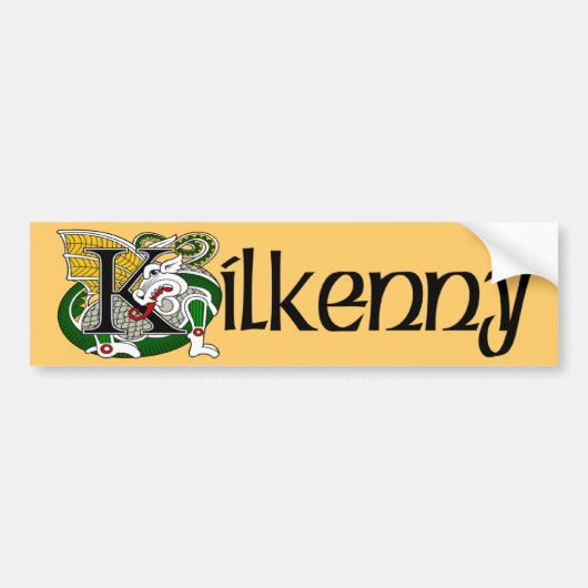 Kilkenny Autoaufkleber (Vorne)