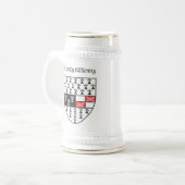 Kilkenny-Bier Stein Bierglas (Vorderseite Links)