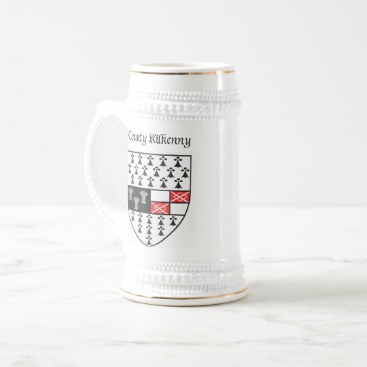 Kilkenny-Bier Stein Bierglas (Vorderseite Links)