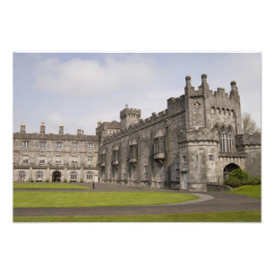 Kilkenny Castle, Landkreis Kilkenny, Irland. Fotodruck