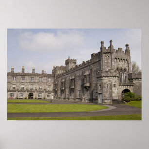 Kilkenny Castle, Landkreis Kilkenny, Irland. Poster