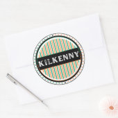 Kilkenny City Pride Emblem – Irish Identity Runder Aufkleber (Umschlag)
