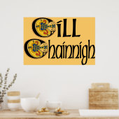 Kilkenny (gälisch) Poster Print (Küche)