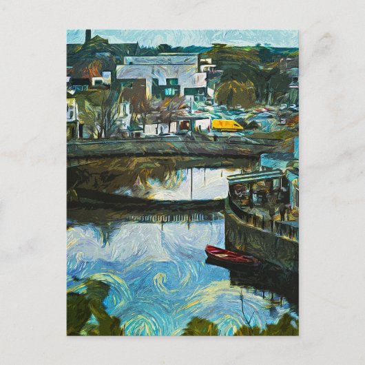 Kilkenny, Ireland Overlooking the River Nore Postkarte (Vorderseite)