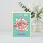 Kilkenny Ireland Retro Vintag Postcard Postkarte (Stehend Vorderseite)