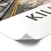 Kilkenny Ireland Travel Print Poster (Ecke)