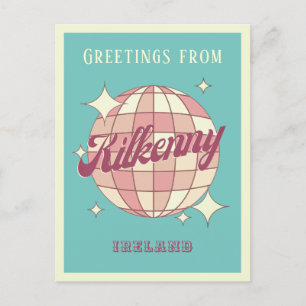 Kilkenny Irland Retro Vintage Postkarte