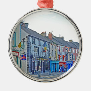 Kilkenny-Straße Tom Wurl Silbernes Ornament