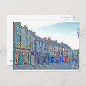 Kilkenny Street Tom Wurl Postkarte (Vorne/Hinten)