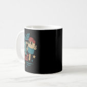 Kill 4. Out - Funny Retro 4. Juli Eiscreme Kaffeetasse (Vorderseite Links)