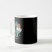 Kill 4. Out - Funny Retro 4. Juli Eiscreme Kaffeetasse (Vorderseite Links)