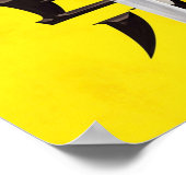 Kill Bill katana Poster (Ecke)