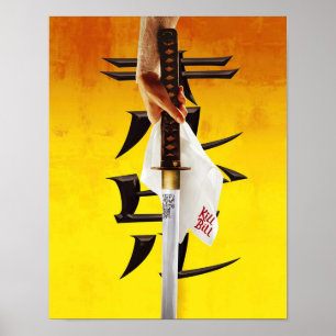 Kill Bill katana Poster