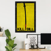 Kill Bill minimalist Poster (Heimbüro)