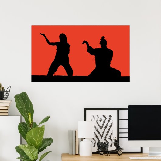 Kill Bill Poster (Heimbüro)