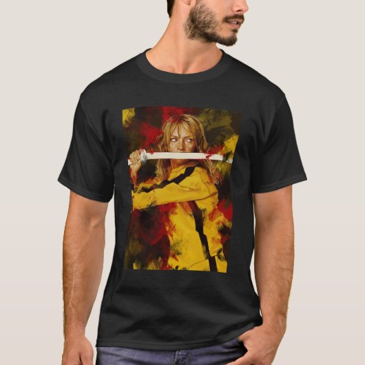 Kill Bill [REVENGE] Klassischer T - Shirt (Vorderseite)