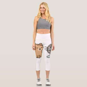 Kill Cat by Fan - Niedliche Sommerkleidung" Capri Leggings