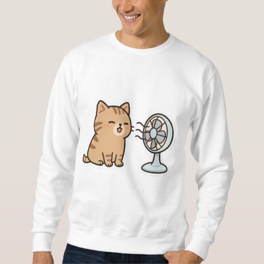 Kill Cat by Fan - Niedliche Sommerkleidung" Sweatshirt (Vorderseite)