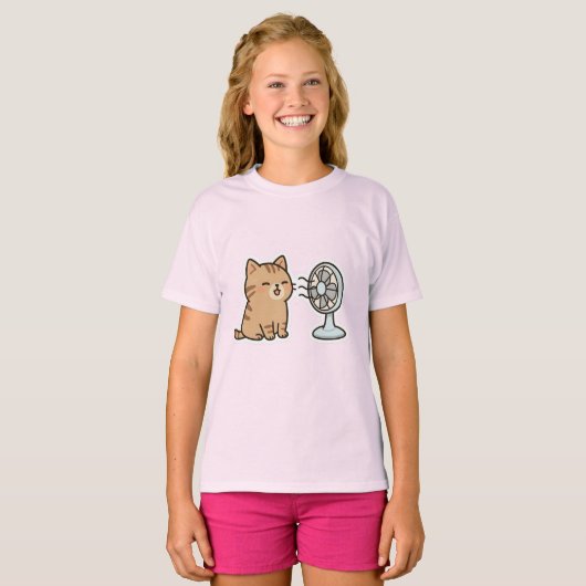 Kill Cat by Fan - Niedliche Sommerkleidung" T-Shirt (Vorne ganz)