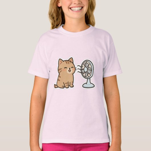 Kill Cat by Fan - Niedliche Sommerkleidung" T-Shirt (Vorderseite)