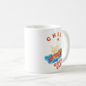 Kill Gänse Sommerurlaub Surf Waves Kaffeetasse (VorderseiteRechts)