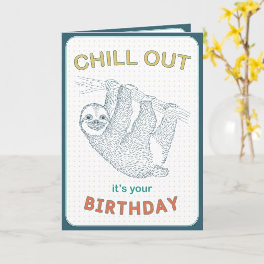 Kill out ist dein Geburtstag Karte (Gelbe Blume)