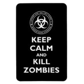 Kill Zombies Magnet (Vertikal)