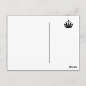 Kill Zombies Postkarte (Rückseite)