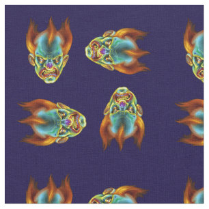 Killa Klown Fabric Stoff