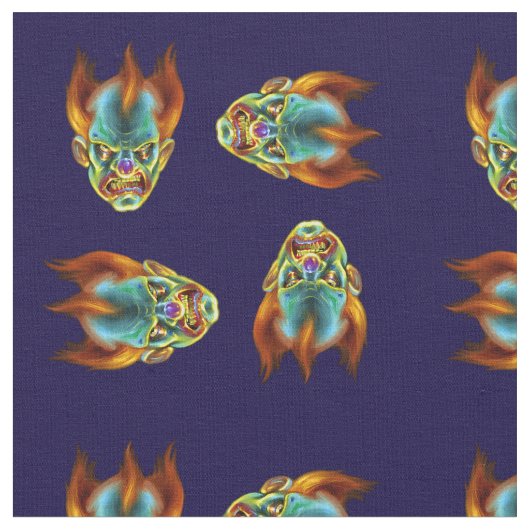 Killa Klown Fabric Stoff (Nahaufnahme)