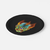 Killa Klown Monster-Pappteller Pappteller (Schrägansicht)