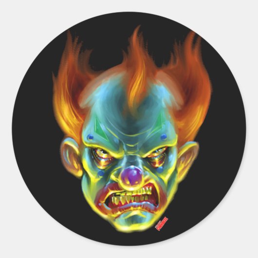 Killa Klown Sticker (Vorderseite)