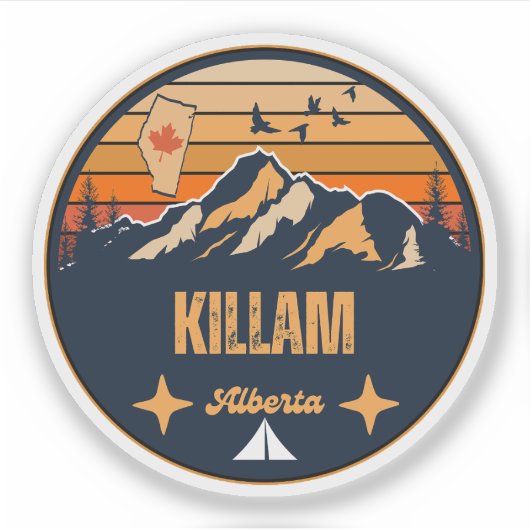 Killam, Alberta Aufkleber (Vorderseite)