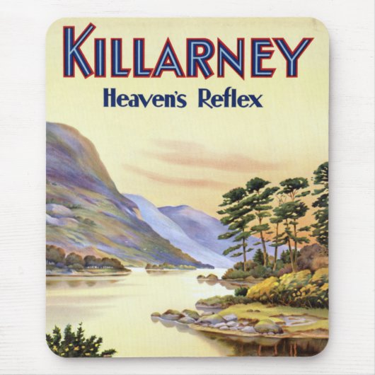 Killarney, der Reflex des Himmels Mousepad (Vorne)