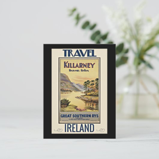 Killarney, Himmelreflexion, Postkarte (Stehend Vorderseite)